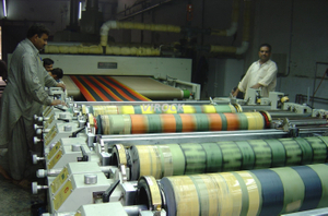 Open Screen Head Easy maintenance Rotary Printing Machine