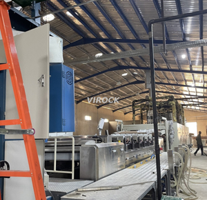 PLC CE Rotary Screen Printing Machine for Blended Fabrics