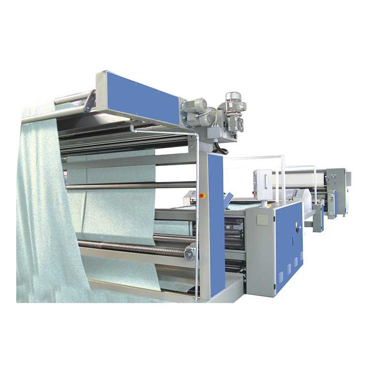 PLC vertical Open-width compactor for woven